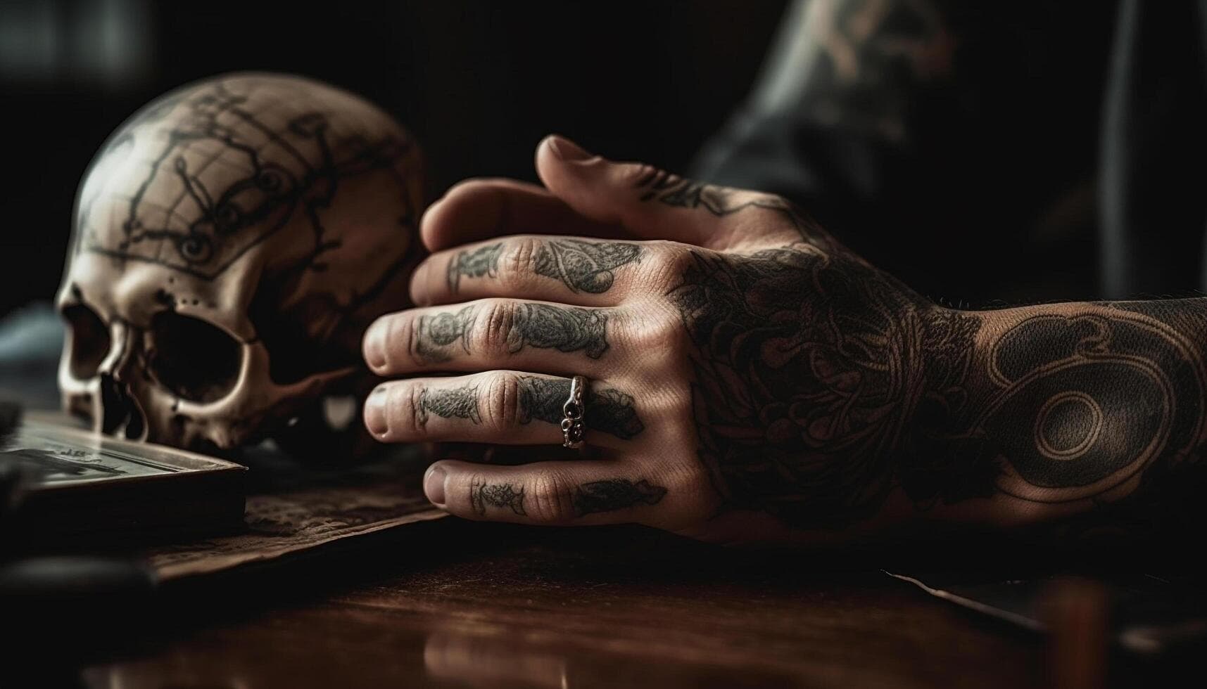 Tattooed person